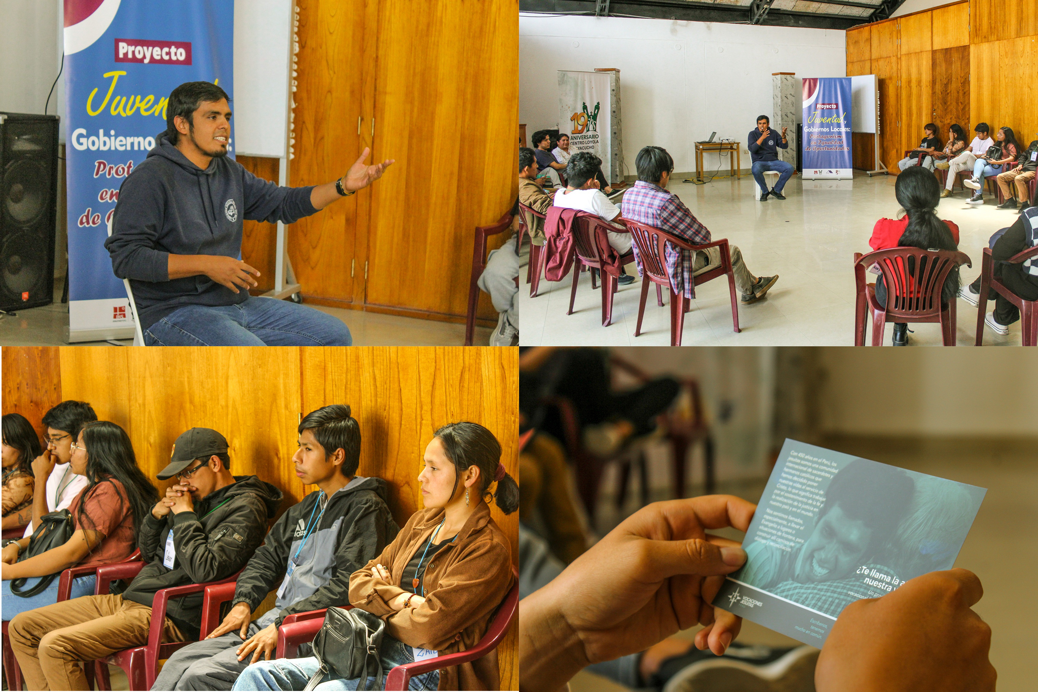 Se desarrolló una charla vocacional Jesuita en Ayacucho