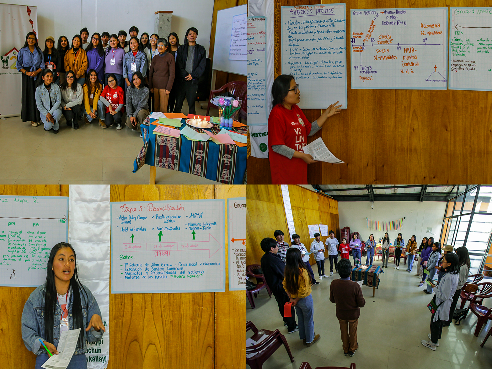 Talleres: Comunicación No Violenta, Memoria y Derechos Humanos