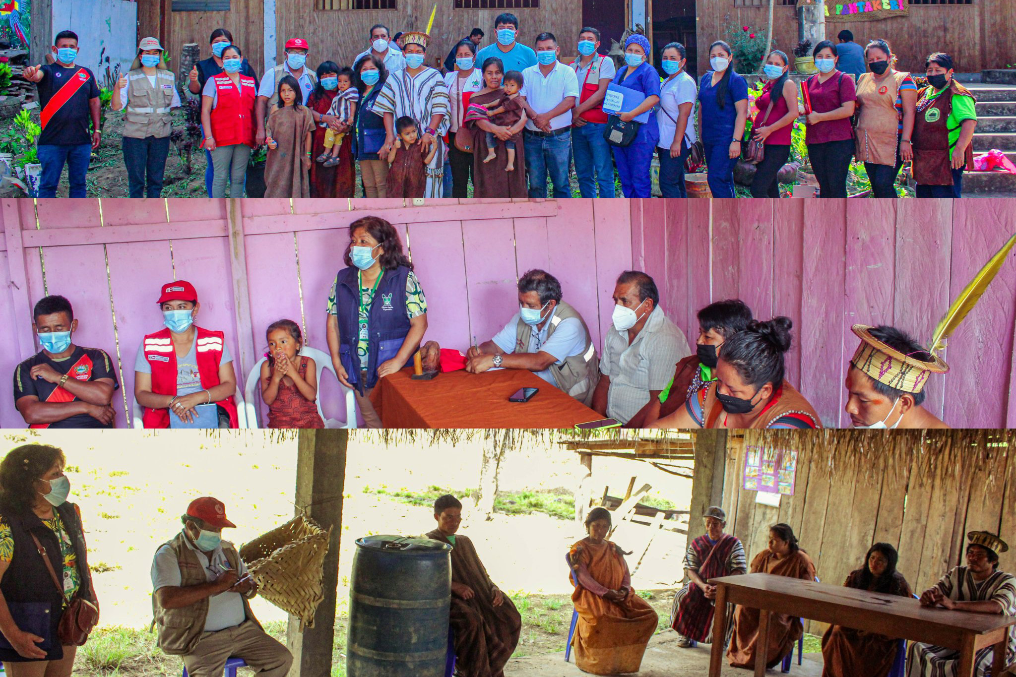 Atención a los derechos de las comunidades nativas de Ayacucho.